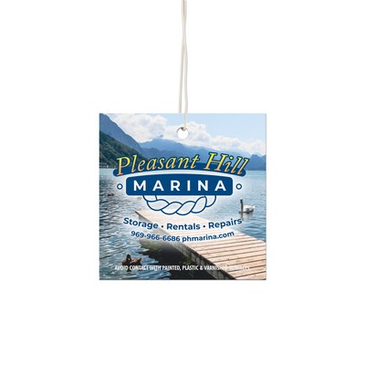 Square (Square Corners) Shaped Air Fresheners