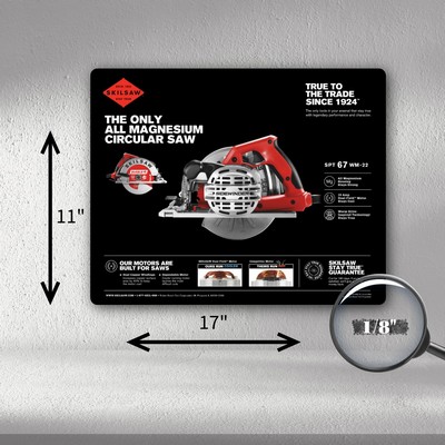 Fabric Counter Mat w/ Heavy-Duty Backing (11"x17"x1/8") STANDARD