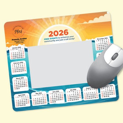 Frame-It Flex® Heavy Duty 8"x9.5"x3/16" Calendar Mouse Pad