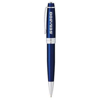 Cross Bailey Lacquer Ballpoint Pen - Blue