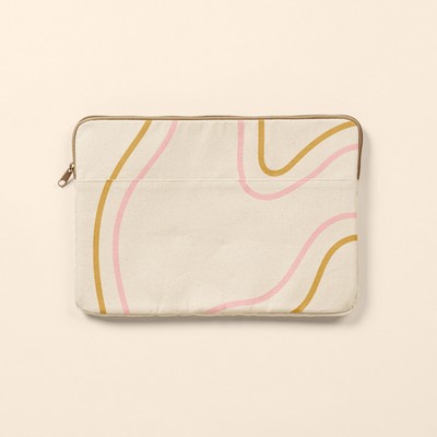 Continued Laptop Sleeves - Natural Canvas - Small 13"