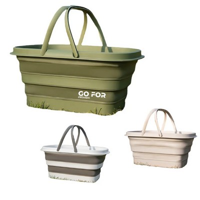 Foldable Outdoor Picnic Basket