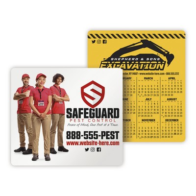 Magnet - 3.5x4 Round Corners - 20 Mil.