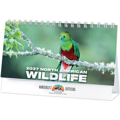 North American Wildlife Full Color Desk Calendar