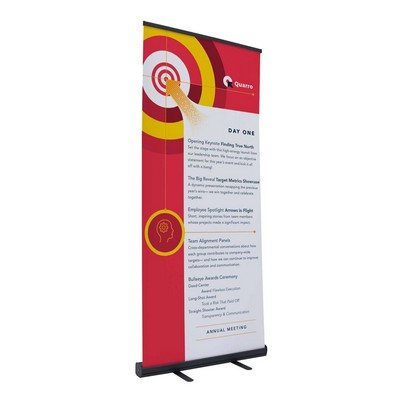 36" Economy Retractor Kit (No-Curl Opaque Fabric)