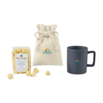 Poppinsanity Artisanal Popcorn Mug Stuffer - Matte Navy