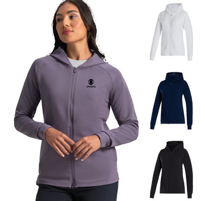 FootJoy Womens Full Zip Ottoman Hoodie
