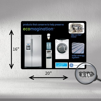 Fabric Counter Mat w/ Heavy-Duty Backing (16"x20"x3/16") DELUXE