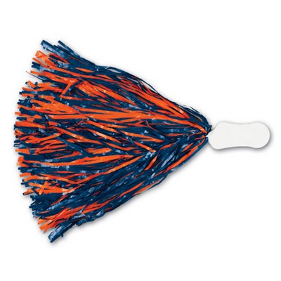 Vinyl 500 Streamer Pom Poms w/ Contoured Handle (Unimprinted)