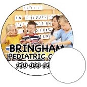 3" dia. Circle Mini Magnet