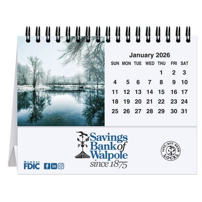Custom Photo Tent Desk Calendar (5 13/16"x 4 ½")