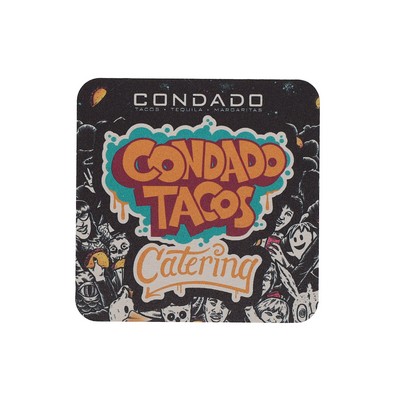 55 pt 4.0" Square Coasters