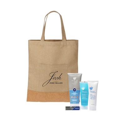 Aloe Up Daybreak Cork Tote