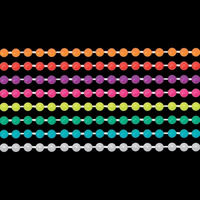 42" Glow In The Dark 12 Mm Beads