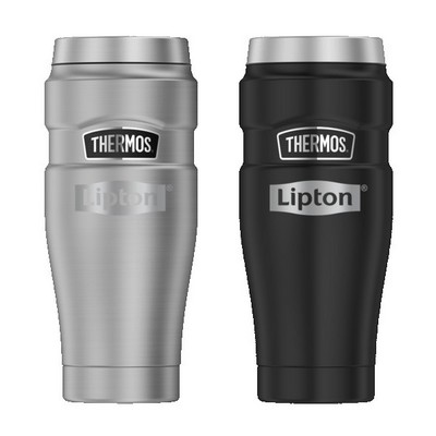 16 oz. Thermos® Stainless King™ Stainless Steel Travel Tumbler