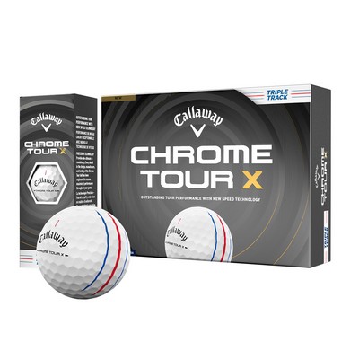 Callaway Chrome Tour X Triple Track Golf Balls