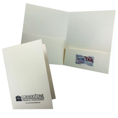 9"x12" Large Presentation Folder with 6" & 4" Pocket