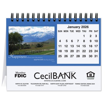 Motivations Tent Desk Calendar (5 13/16"x 4 ½")