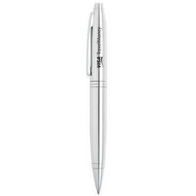Cross Calais Ballpoint Pen - Polished Chrome