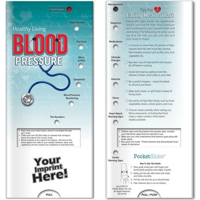 Pocket Slider - Blood Pressure: Healthy Living