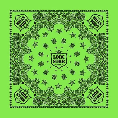 USA Made Bright Neon Dyed Bandannas 22" x 22" 100% Cotton (4) Stock Colors Choices