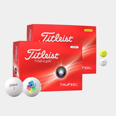 Titleist TruFeel Ultra Soft Golf Balls with Custom Imprints