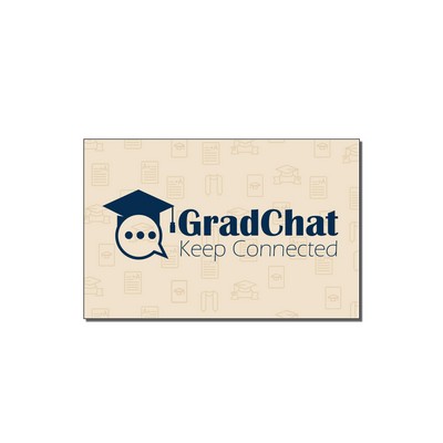 Rectangle 1.62" x 2.5" NoteKeeper™ Magnet 35 Mil