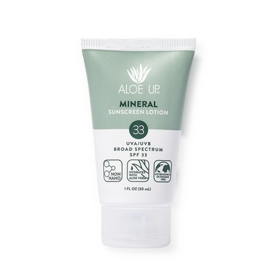 Aloe Up Mineral SPF33 Lotion 1oz