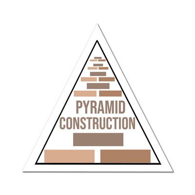 Triangle 2.46" x 2.51" NoteKeeper™ Magnet 35 Mil