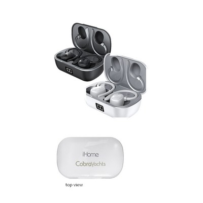 iHome XT-82 True Wireless Earbuds & Charger Case