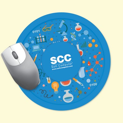 Vynex® DuraTec® 8" Round x1/16" Hard Surface Mouse Pad