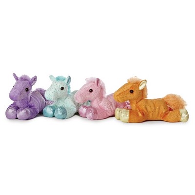 Lux Series 8" Colorful Ponies Stuffed Animal