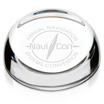 JAFFA® Clear Slant-Top Paperweight