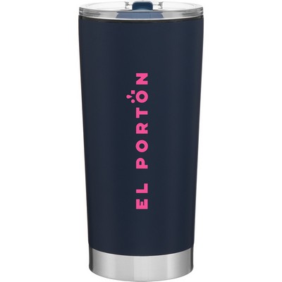 20 oz h2go Fargo Travel Tumbler (Matte Navy)