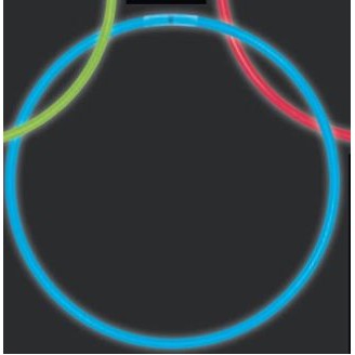 Blue Glow Necklaces (50 Pack)