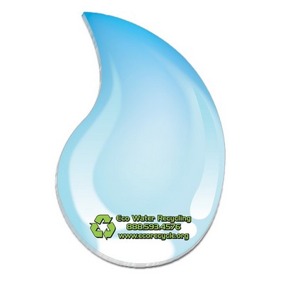 Adhesive Note Shape - Water Drop (4x6) - 25 Sheets
