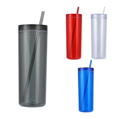 Arden 16 oz Recycled Acrylic Straw Tumbler