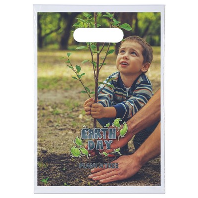 Oxo-Biodegradable Die Cut Bag - Digital Full Color (9" x 13")