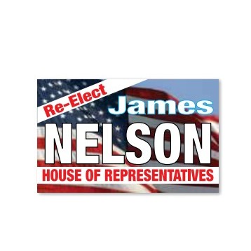 Rectangle 4 Color Process Outdoor Magnet (6"x 3 3/4")