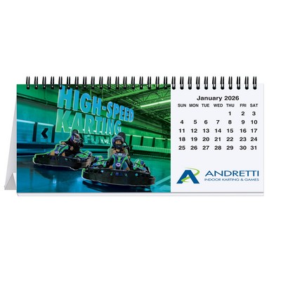 Custom Photo Tent Desk Calendar (8 ¾"x 4")