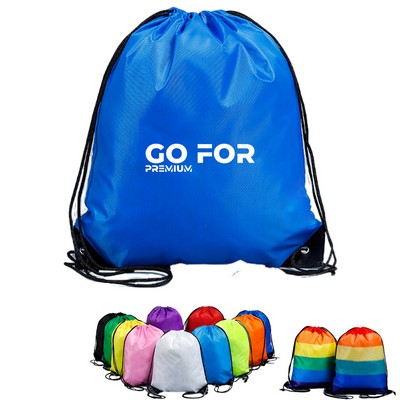 210D Polyester Drawstring Backpack