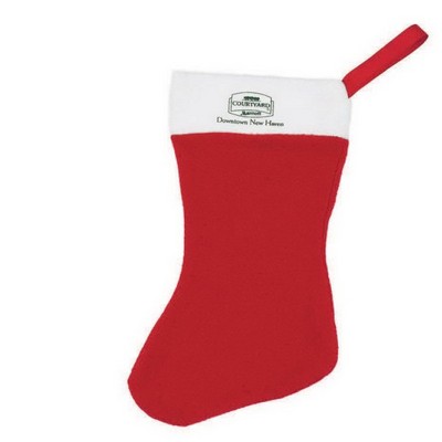 10" Felt Christmas Stocking
