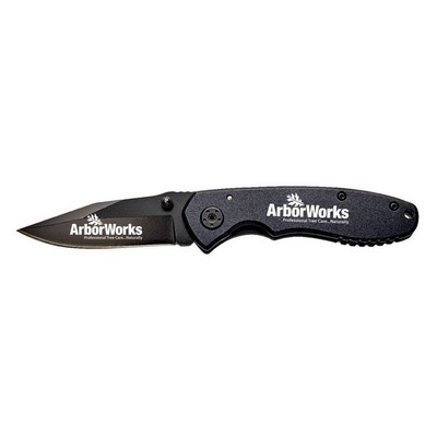 Cedar Creek Warhawk Pocket Knife - Black