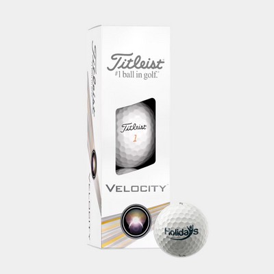 Titleist® 3 Pack Velocity Golf Balls