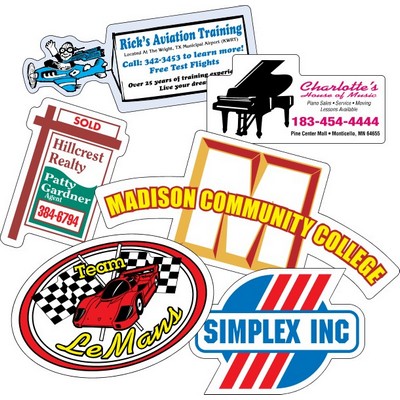 Custom Screen Printed Magnets (6.01 to 8 Square Inch)